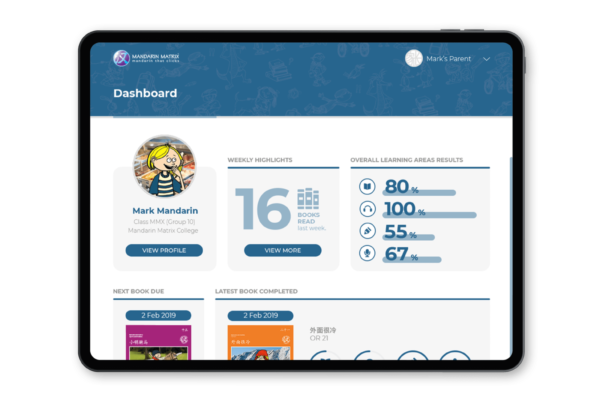 Mandarin Matrix Online Classroom - Student Account - Image 4